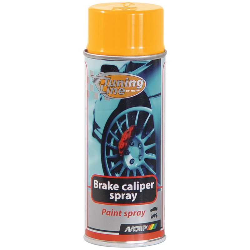Image of Motip Brake Caliper Spray 400ml Yellow MT 04097 mt04097_636